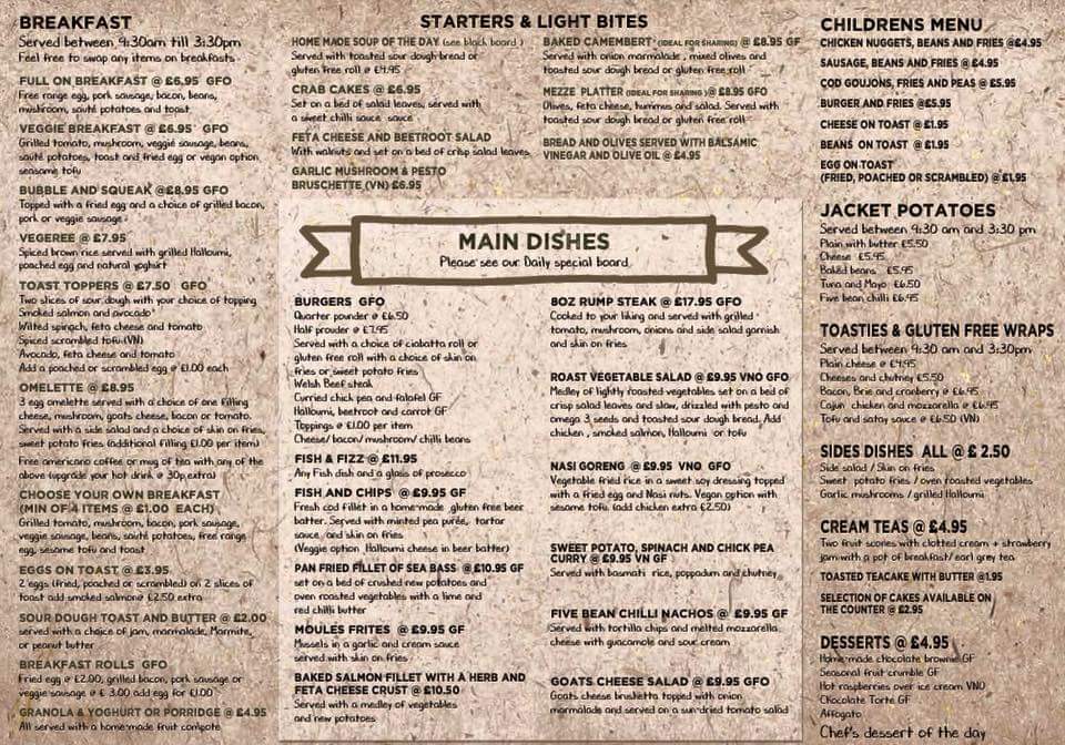 The Pilot of Mumbles Menu - Image 1